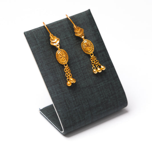 Kid's RP Earrings (D6) - Silver 925 & Gold Plated