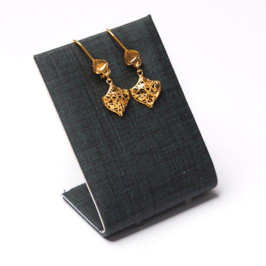 Kid's Casting Earrings (D10) - Silver 925 & Gold Plated