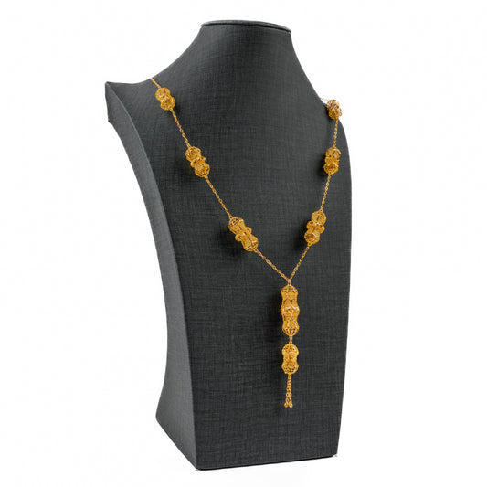 RP Mala (7 Pieces) 19 - Silver 925 & Gold Plated