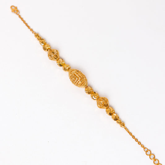 RP Beads & Balls Bracelet (2) - Silver 925 & Gold Plated