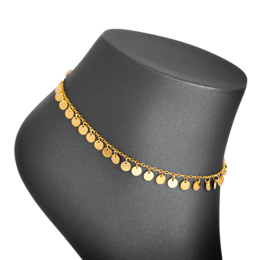 Anklet (D1) - Silver 925 & Gold Plated