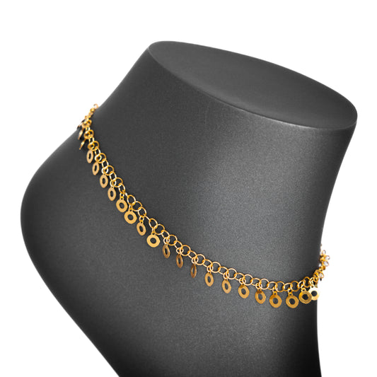 Anklet (D3) - Silver 925 & Gold Plated