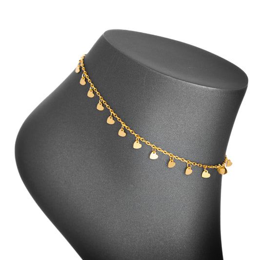 Anklet (D4) - Silver 925 & Gold Plated