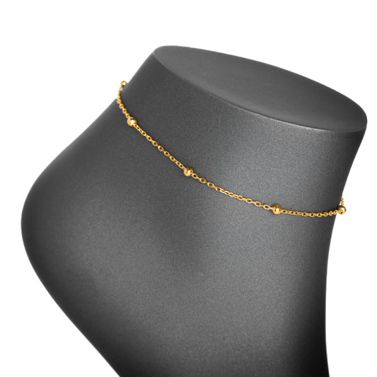 Anklet (D7) - Silver 925 & Gold Plated