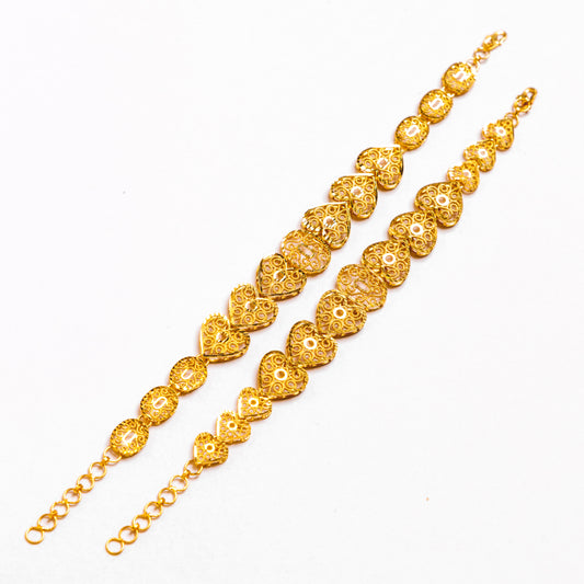 Casting Bracelets (12) - Silver 925 & Gold Plated