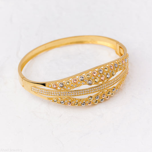 Cuff Bracelet | Silver 925 | Gold Plated
