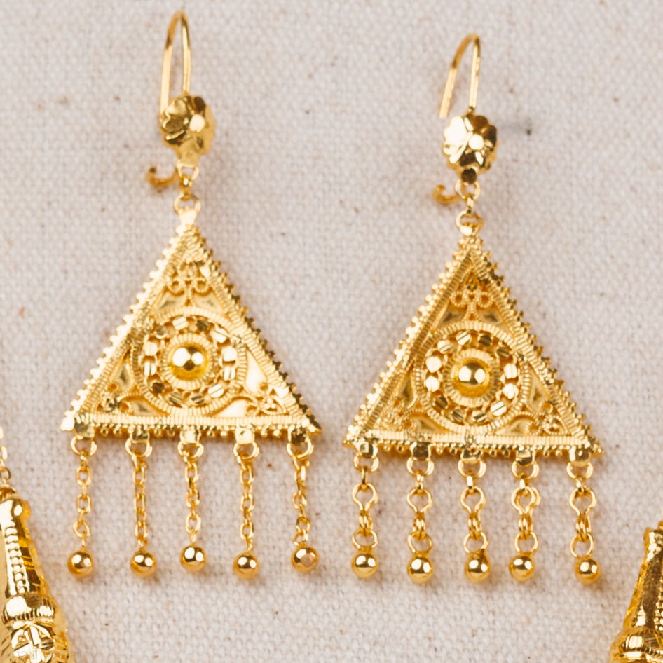 Traditional Moria (Triangle 2) - Silver 925 & Gold Plated