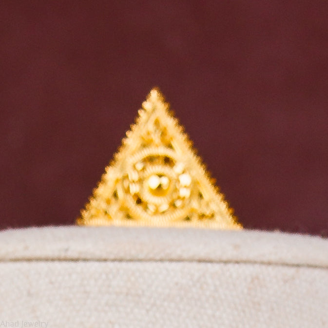 Traditional Moria (Triangle 2) - Silver 925 & Gold Plated